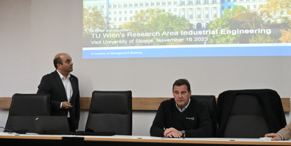 Inspiring lectures at SLFS: Professors Wilfried Sihn and Fazel Ansari from TU Wien